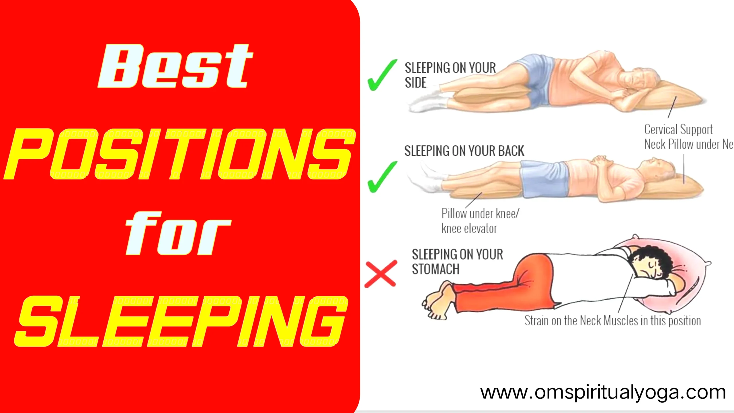 Best Positions For Sleeping