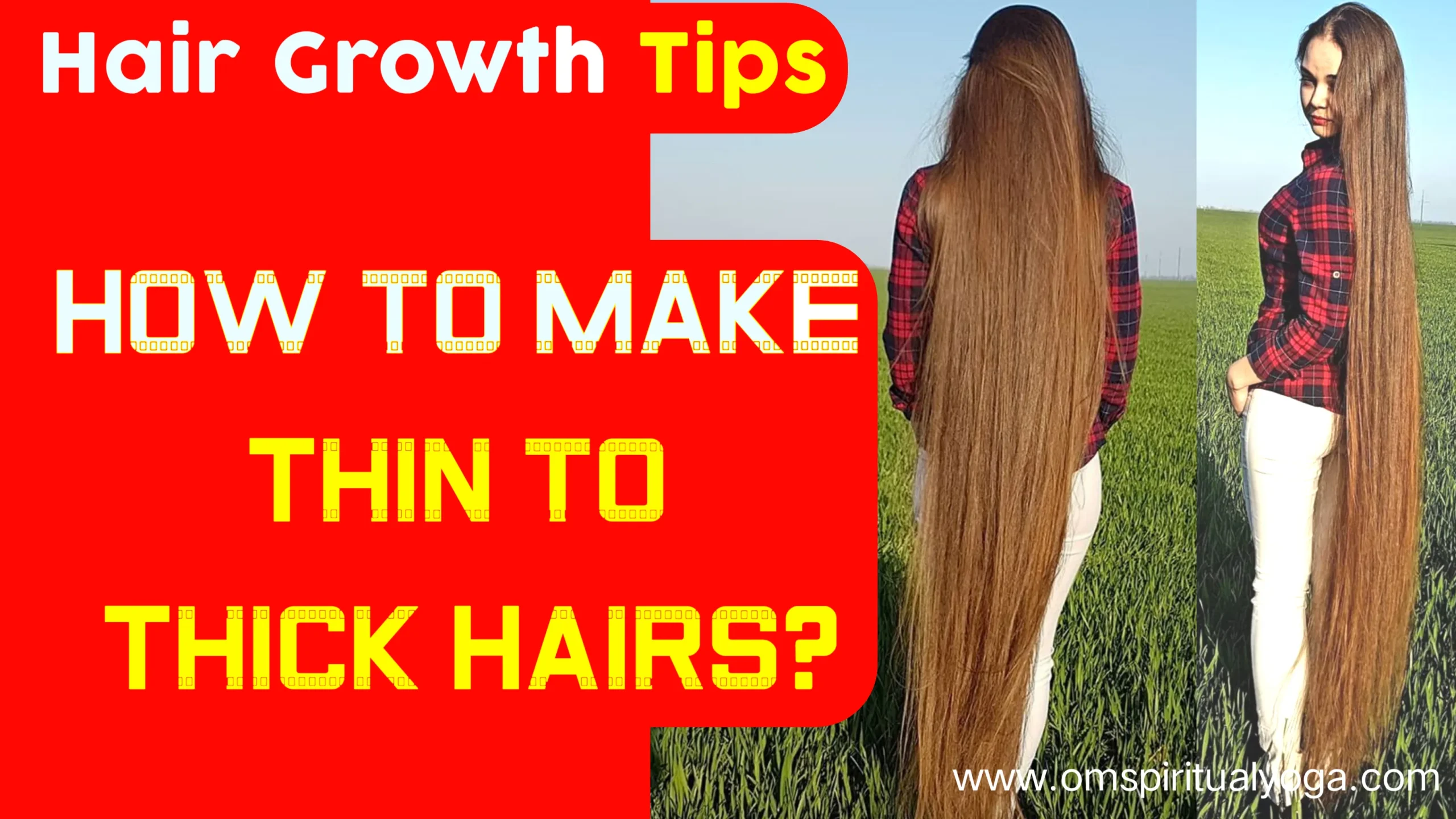 Hair Growth Tips How To Make Thin To Thick Hairs