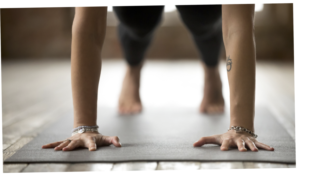 plank pose yoga getty