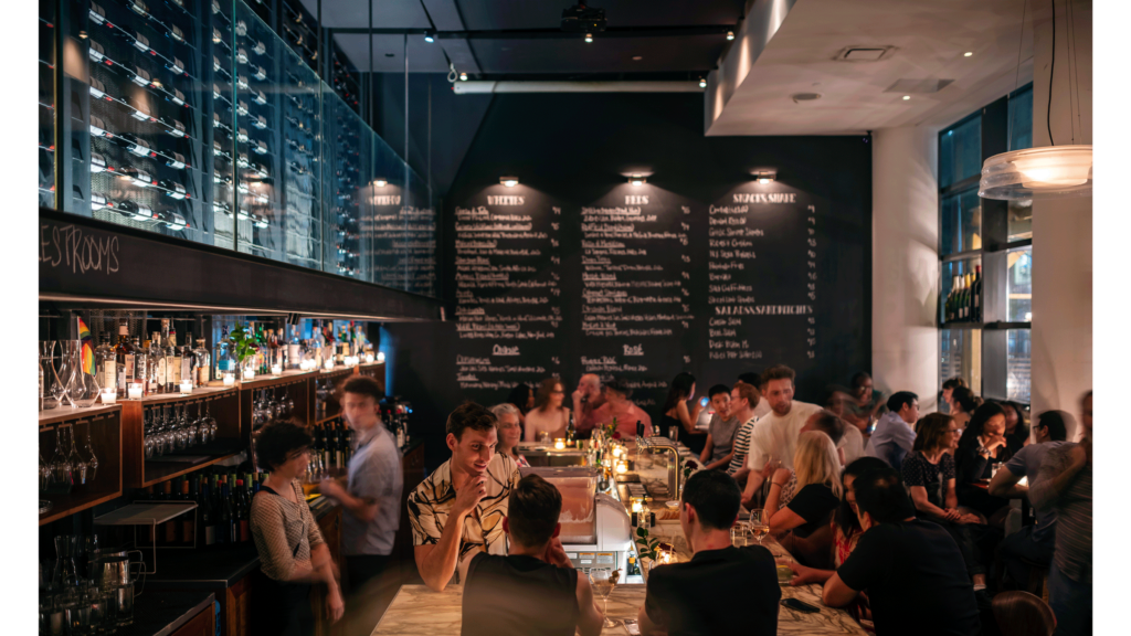 restaurant workers yoga getty